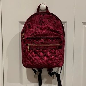 Crushed Velvet Backpack